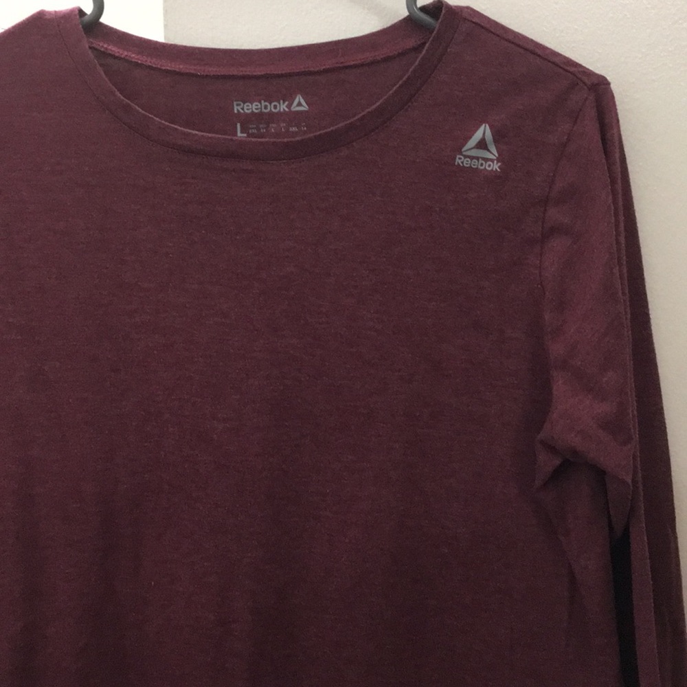 Reebok - Athletic Light Maroon Longsleeve Shirt